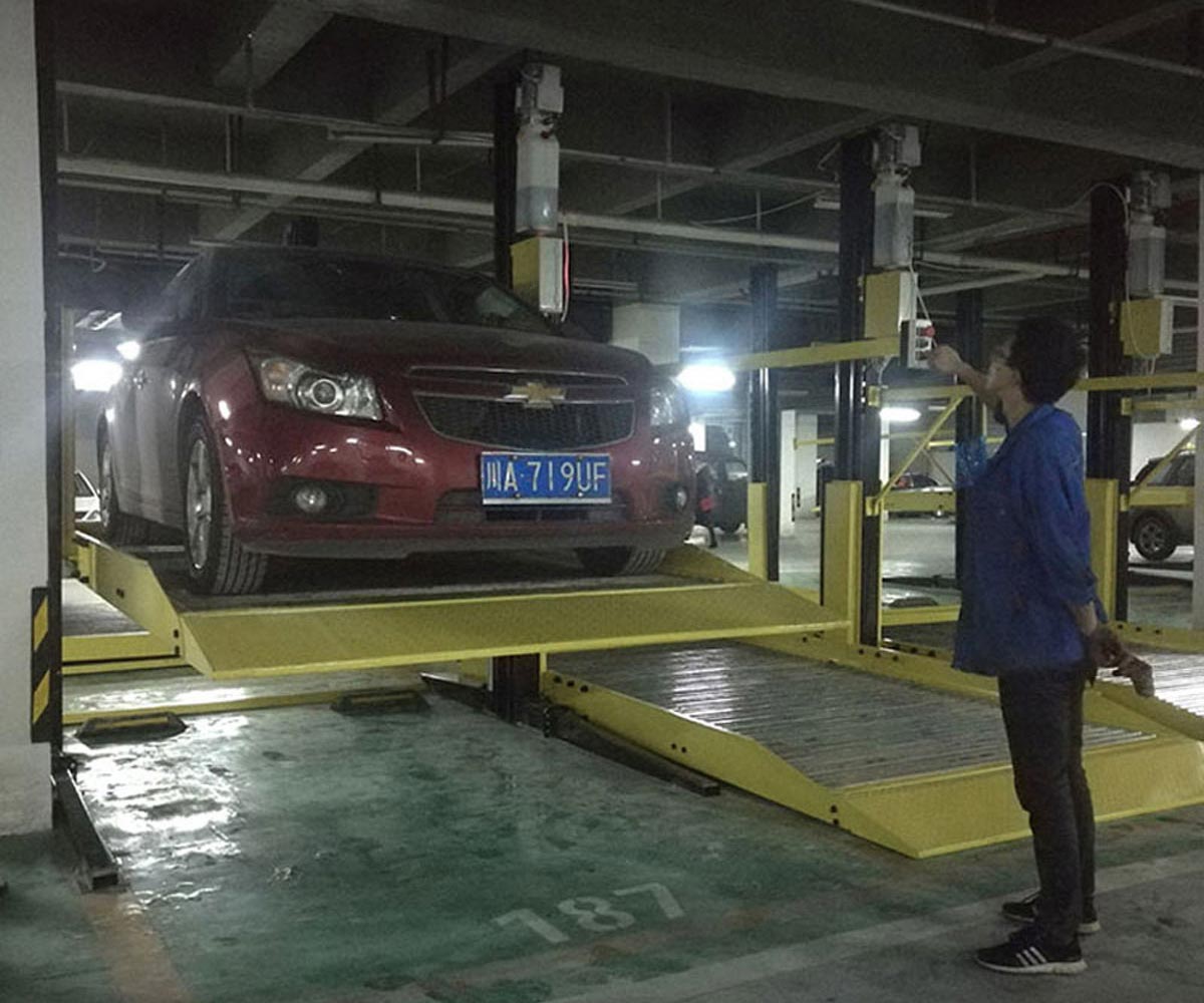 嘉峪關兩層簡易升降類停車位回收