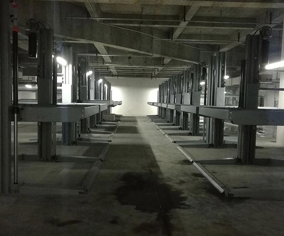 康樂2層簡易升降立體停車庫過規(guī)劃