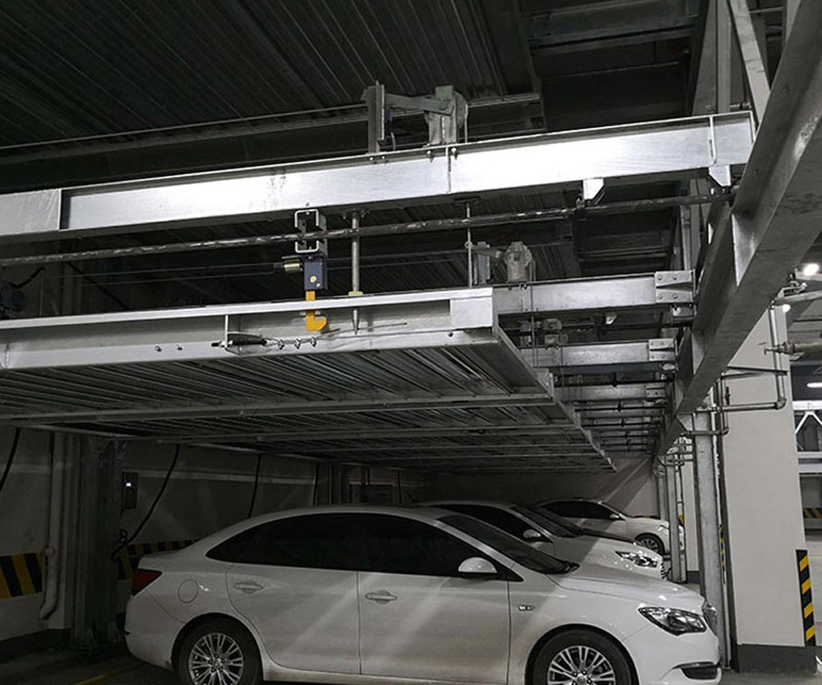 安定升降橫移式機械車庫二手