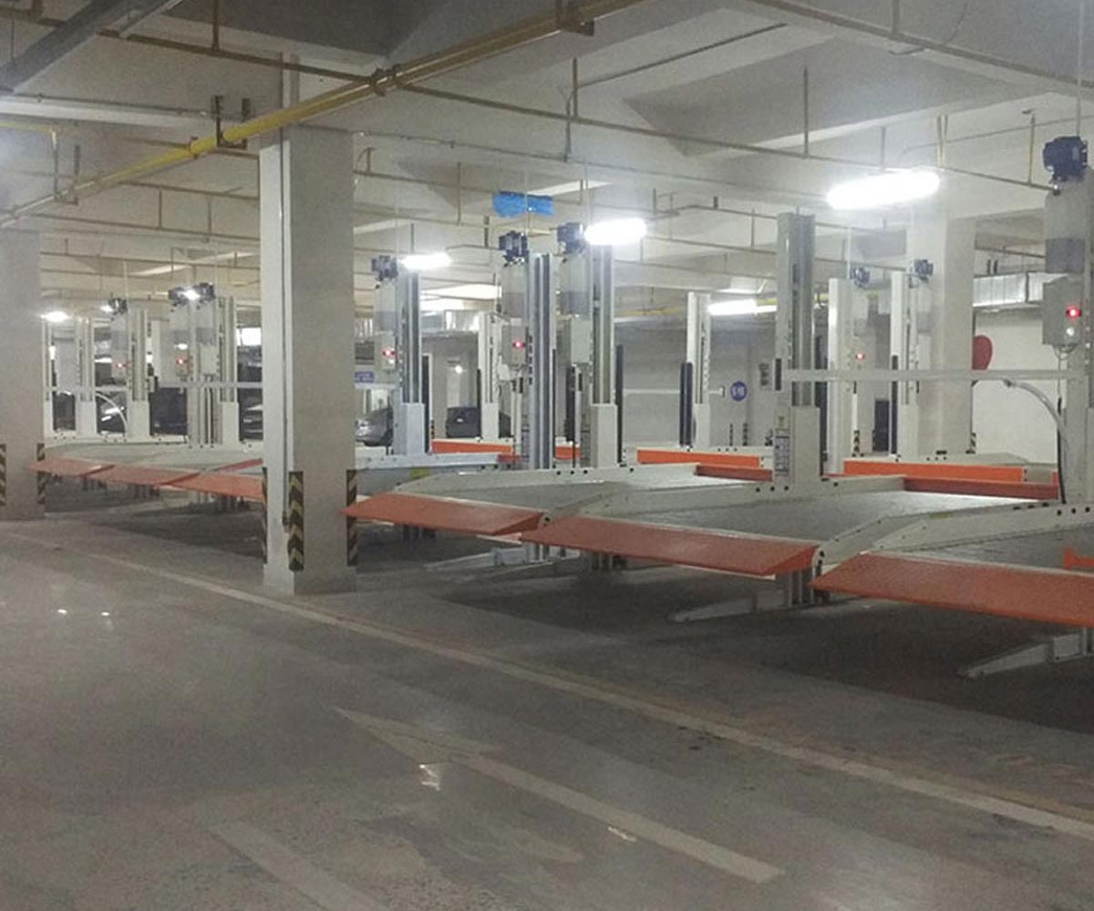 兩層升降橫移式機(jī)械立體車庫(kù)出租