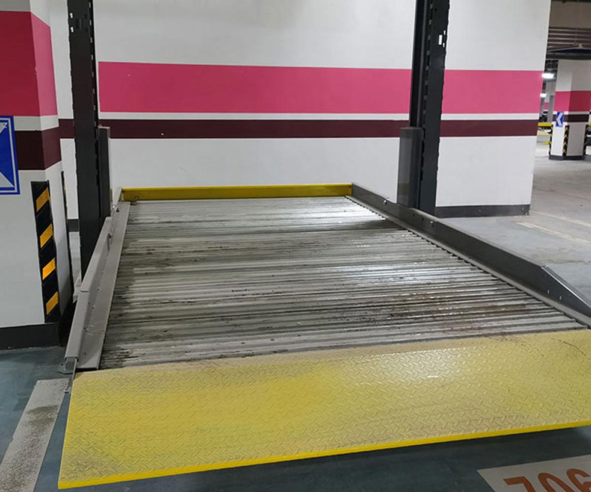 雙層升降橫移停車庫回收