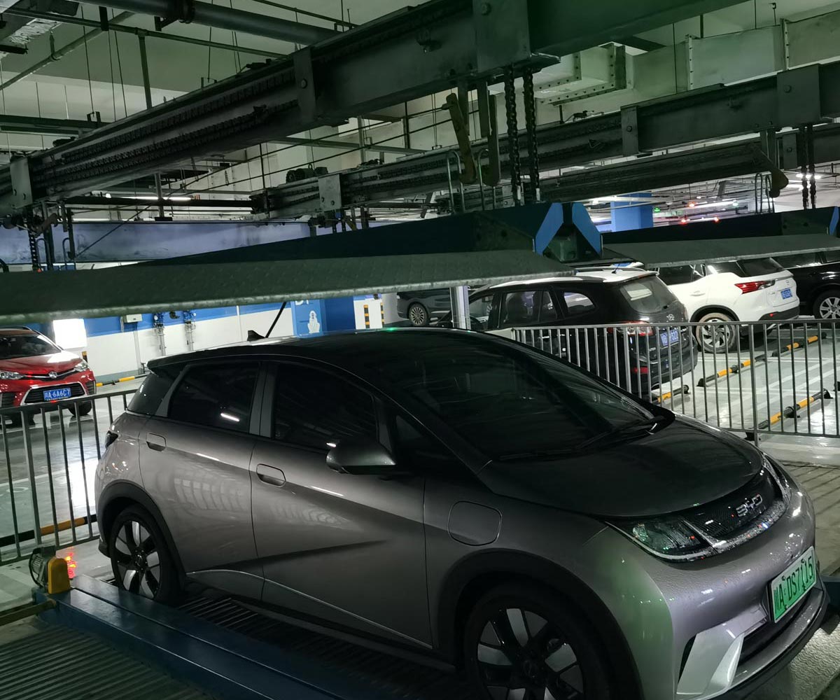 安定二層簡易類機械式停車庫安裝
