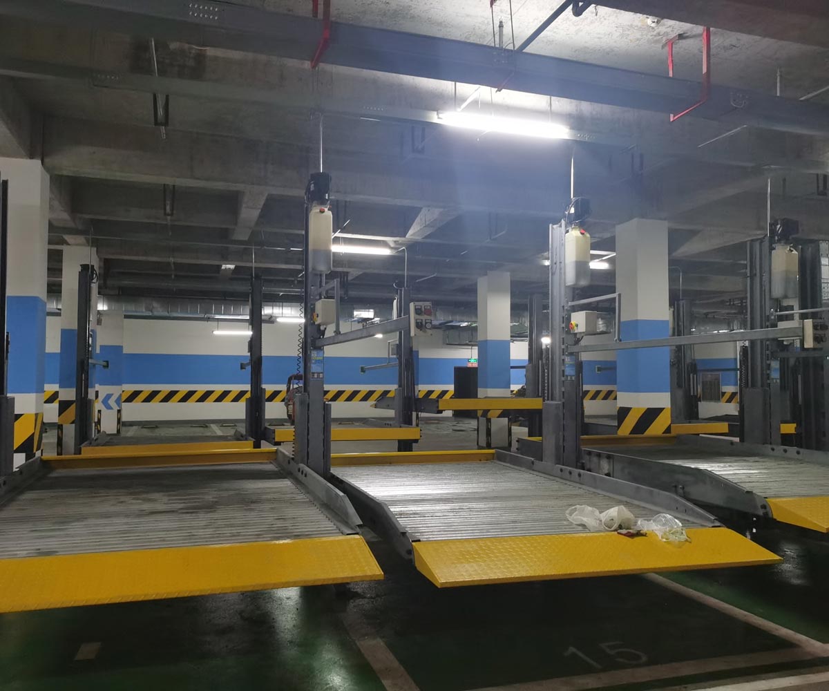 麥積四柱簡易類停車立體車庫
