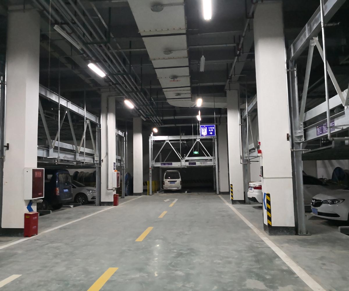 合水左右橫移停車庫