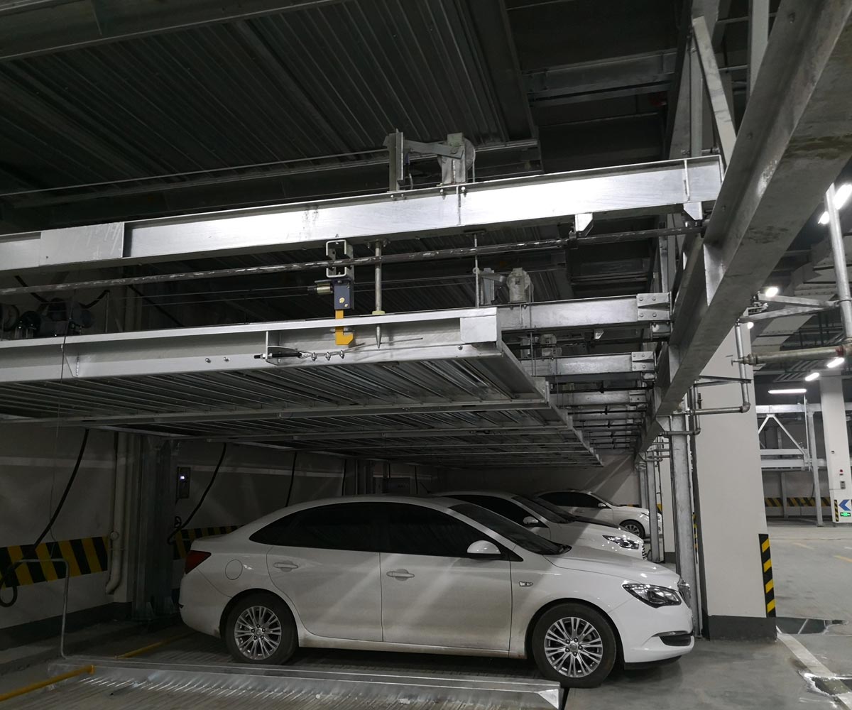 甘谷二層升降機械停車場