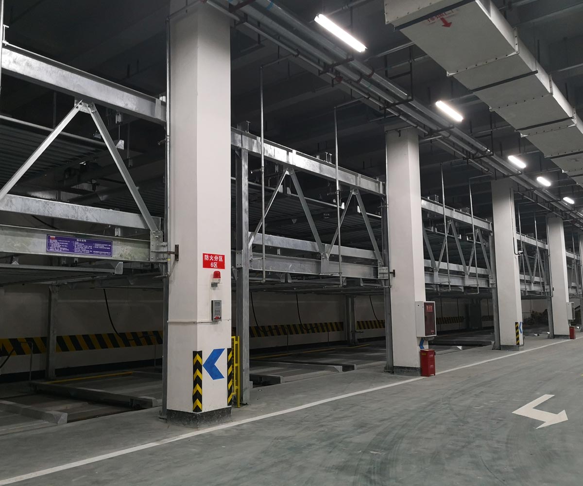 安定二層升降機械式停車庫